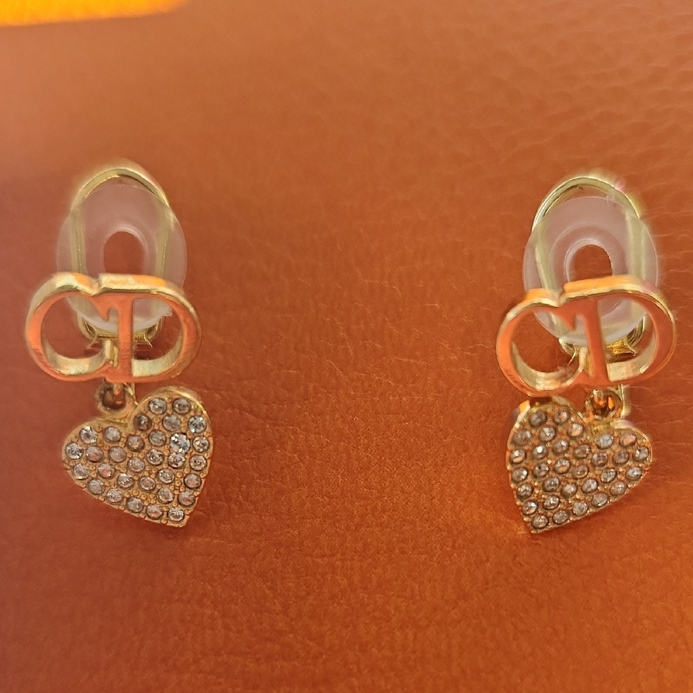 Dior Clair D Lune Clip Earrings